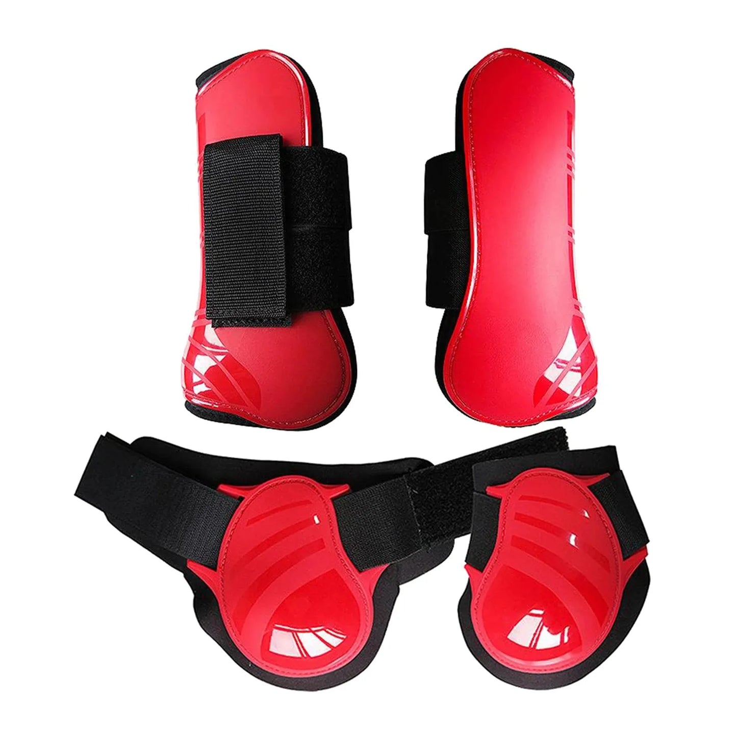 Horse Tendon Boots Equestrian Sports Jumping Front Hind Leg Protection Boots Horse Jumping Protection Boots